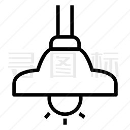 吸顶灯图标