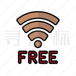 免费WiFi图标