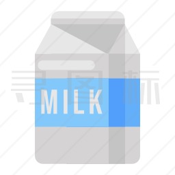 牛奶纸盒图标