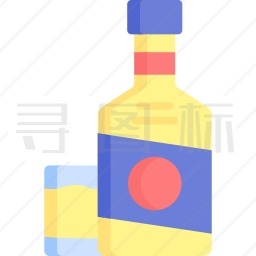 威士忌酒图标