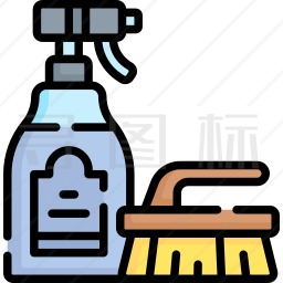 清洁产品图标