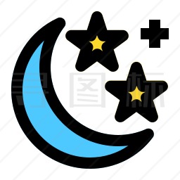 夜晚图标