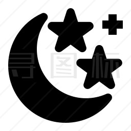 夜晚图标