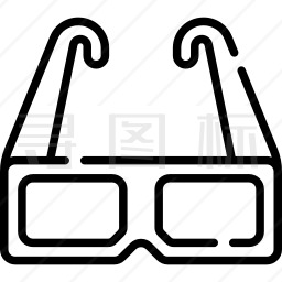 3D眼镜图标