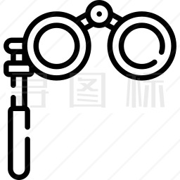 双筒望远镜图标