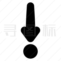 向下箭头图标