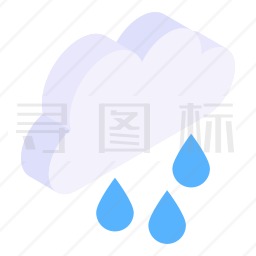 下雨图标