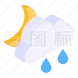 降雨量图标