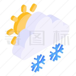 下雪图标