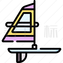 滑浪风帆图标