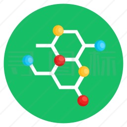 分子结构图标