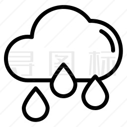 雨图标