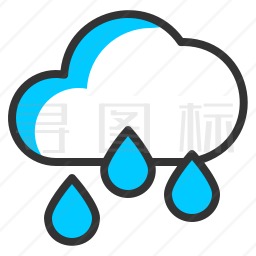 雨图标