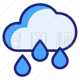 雨图标
