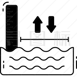海平面图标
