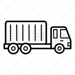 集装箱卡车图标