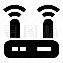 WiFi路由器图标