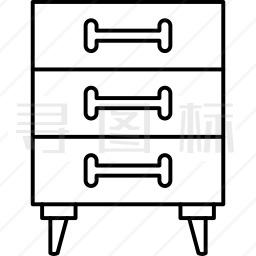 抽屉图标