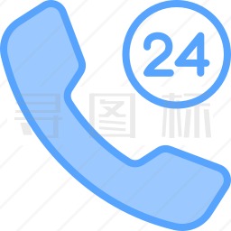 24小时支持图标