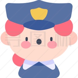 警官图标