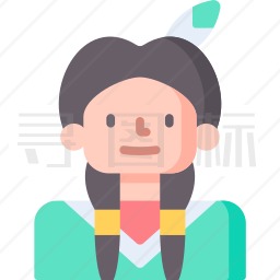 印第安人图标