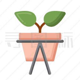 盆栽植物图标