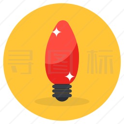 LED灯泡图标