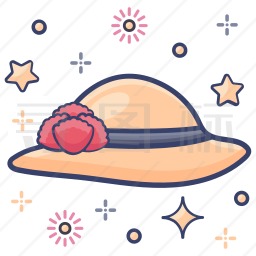 太阳帽图标