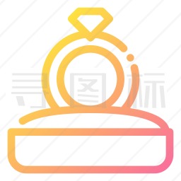 钻石戒指图标