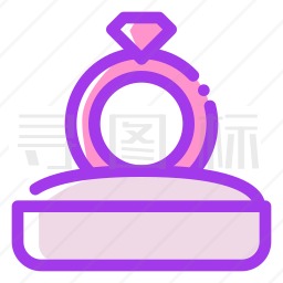 钻石戒指图标