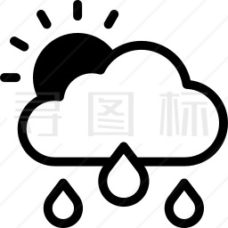 雨图标