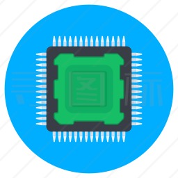 电脑芯片图标