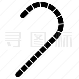 糖果手杖图标