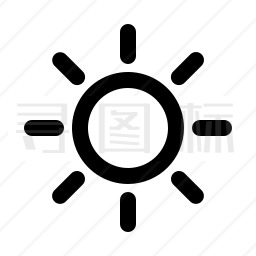 太阳图标