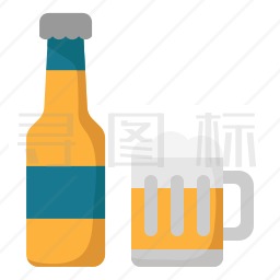 啤酒瓶图标