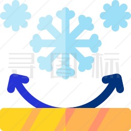 防雪织物图标