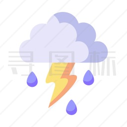 大雨图标