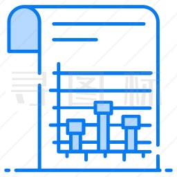 生长曲线表图标