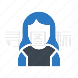 女孩图标