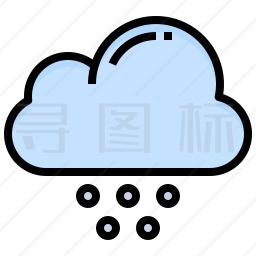 冰雹图标