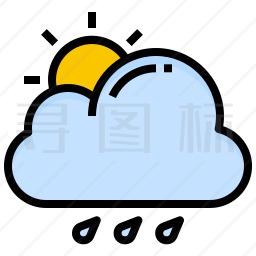 下雨天图标