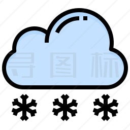 下雪图标