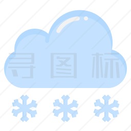 下雪图标