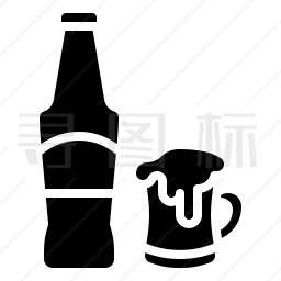 啤酒瓶图标