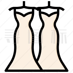 婚纱礼服图标