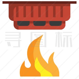 火灾传感器图标