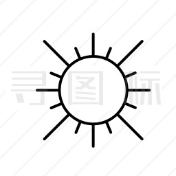 太阳图标