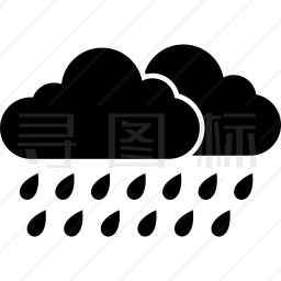 大雨图标