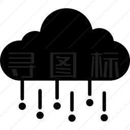 冰雹图标