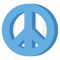 和平标志图标